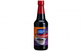 American Garden Worcestershire Sauce   Glass Bottle  295 millilitre